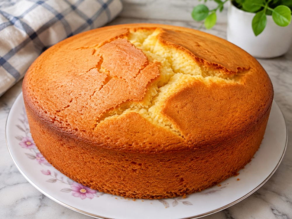 طرز تهیه کیک وانیلی پف دار بدون فر و با فر